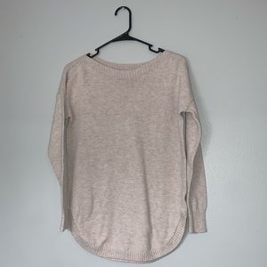 Thin, light tan sweater